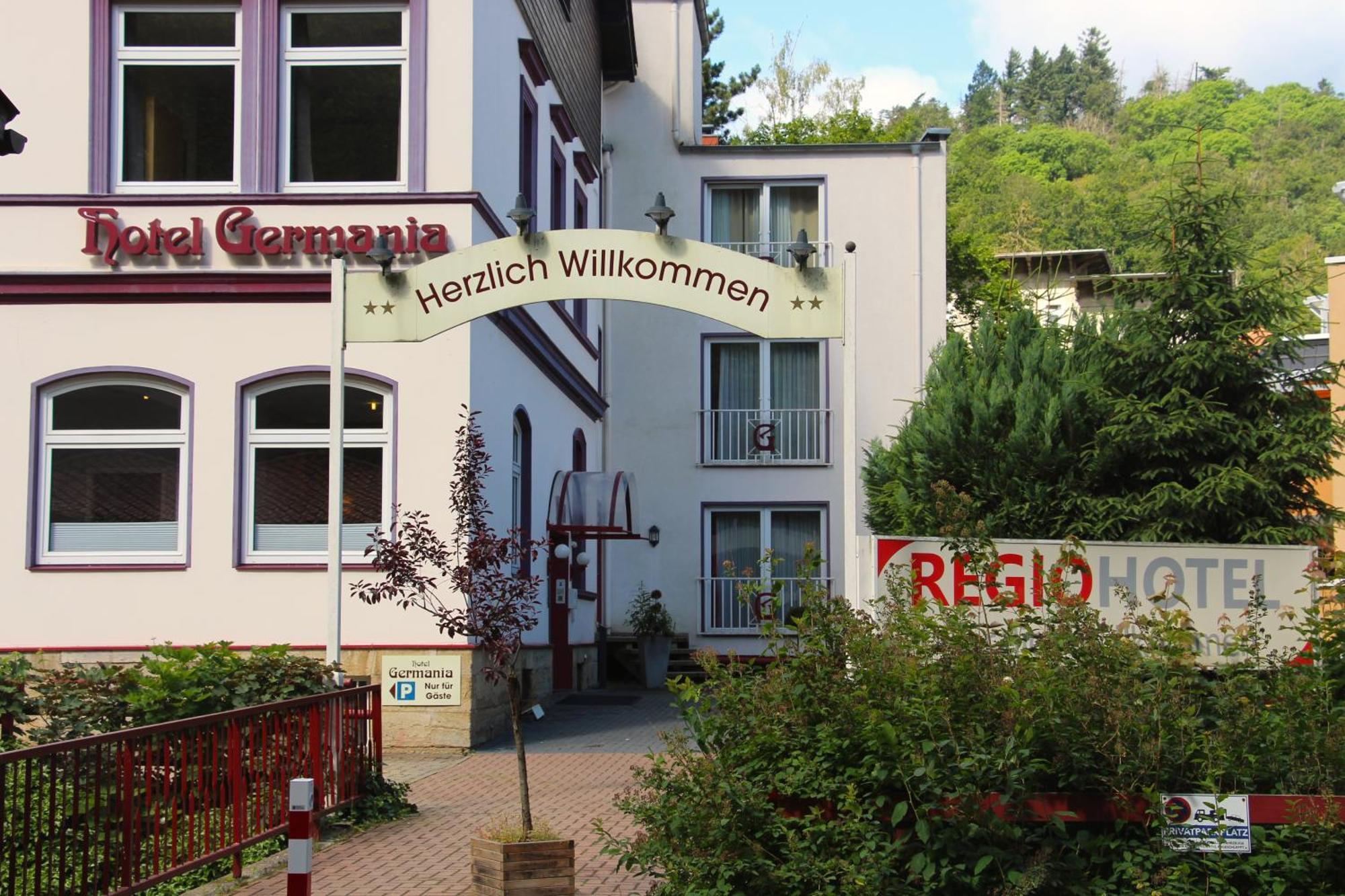 Regiohotel Germania Am Kurpark Бад Харцбург Екстериор снимка