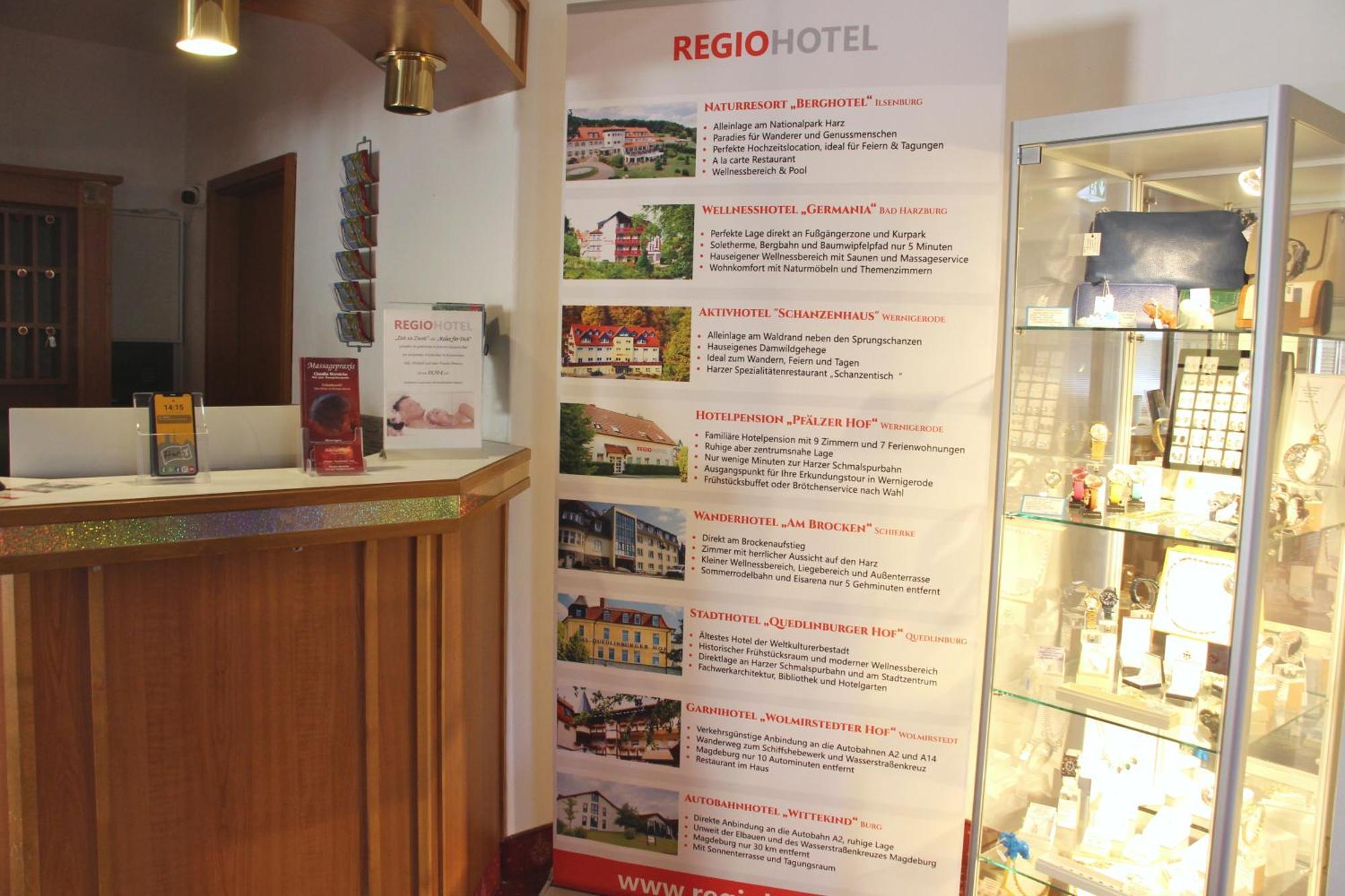 Regiohotel Germania Am Kurpark Бад Харцбург Екстериор снимка