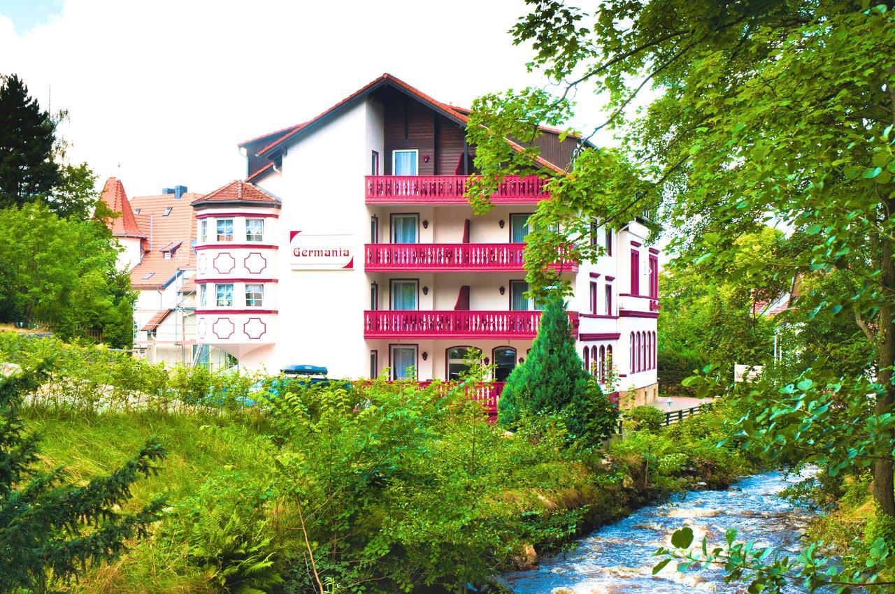 Regiohotel Germania Am Kurpark Бад Харцбург Екстериор снимка