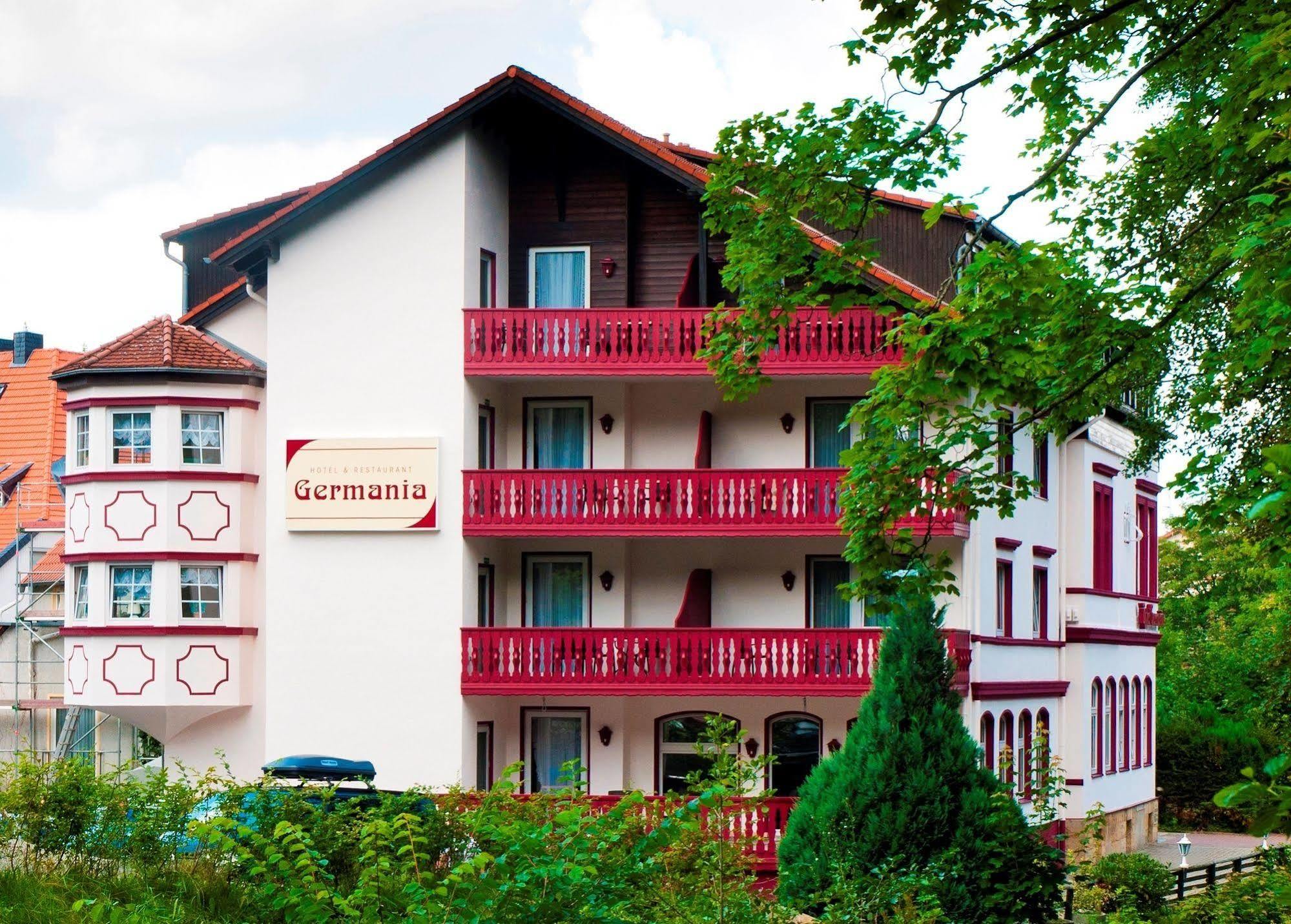 Regiohotel Germania Am Kurpark Бад Харцбург Екстериор снимка