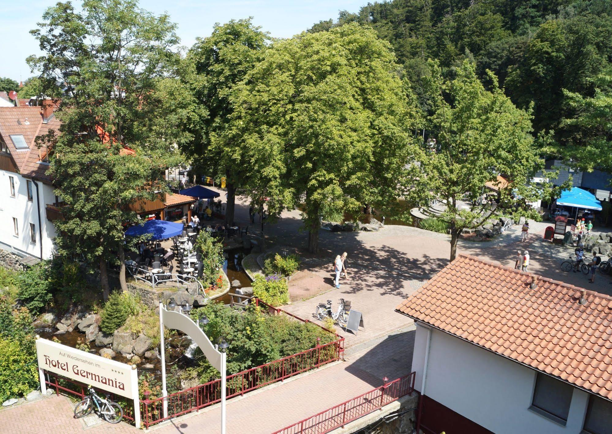 Regiohotel Germania Am Kurpark Бад Харцбург Екстериор снимка